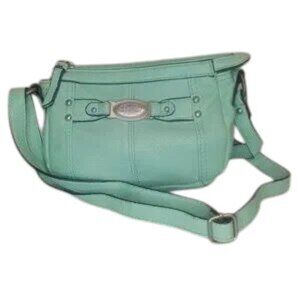 boc crossbody | top zip | mint green